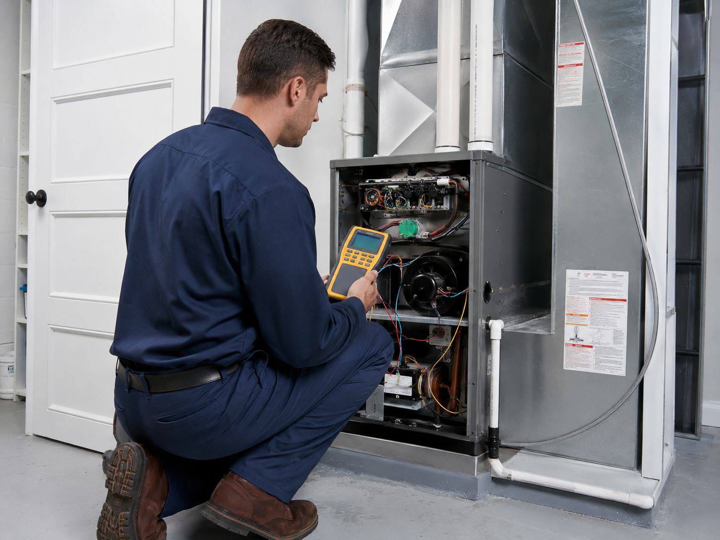 HVAC Maintenance service equipment